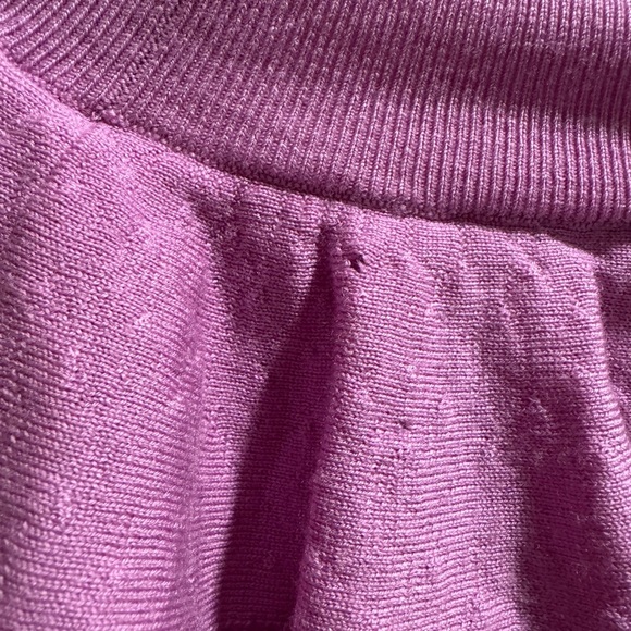 J. Crew Knitted Purple Cowl Neck Sweater - Picture 8 of 11